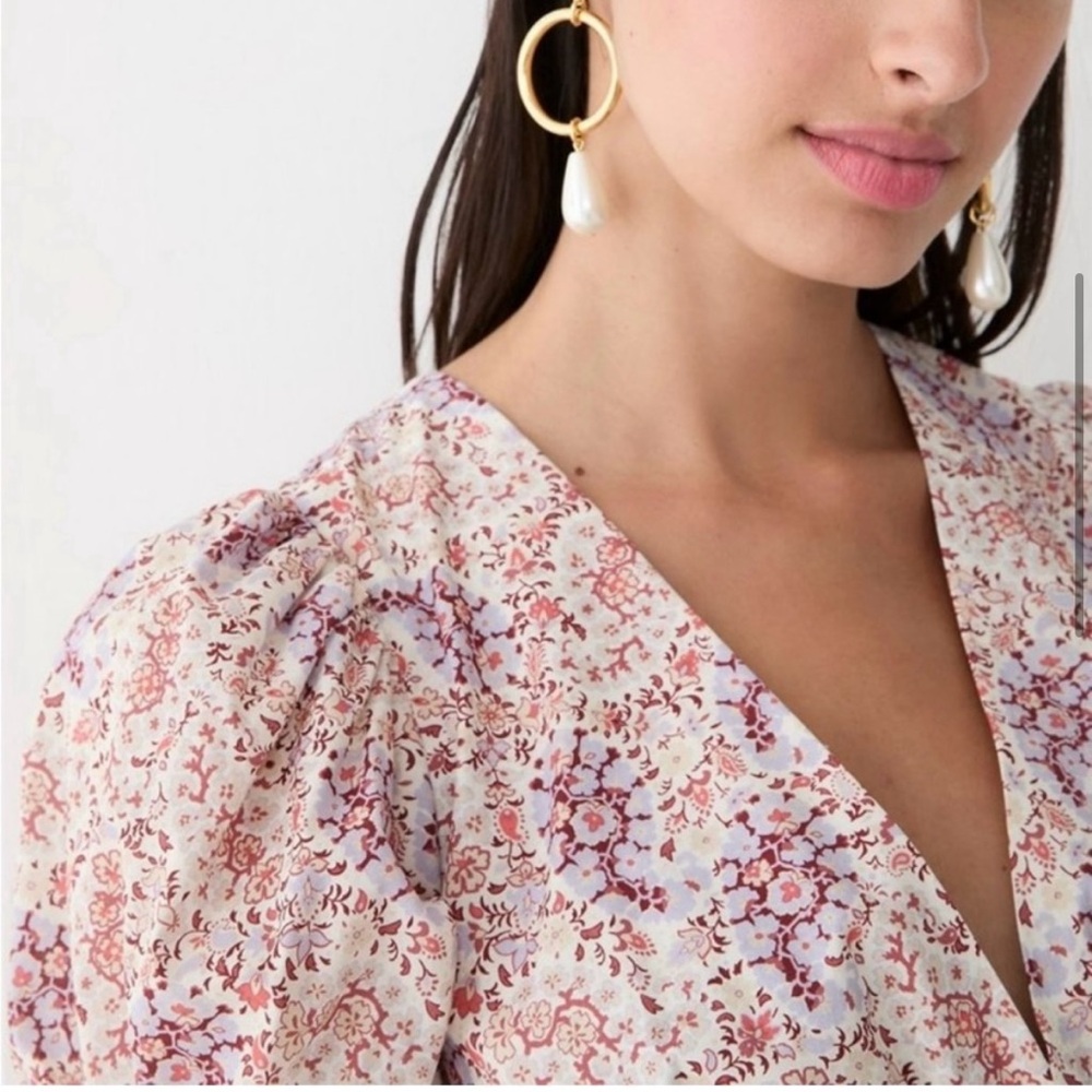 NWT J.Crew Collection Ratti top - Picture 4 of 7